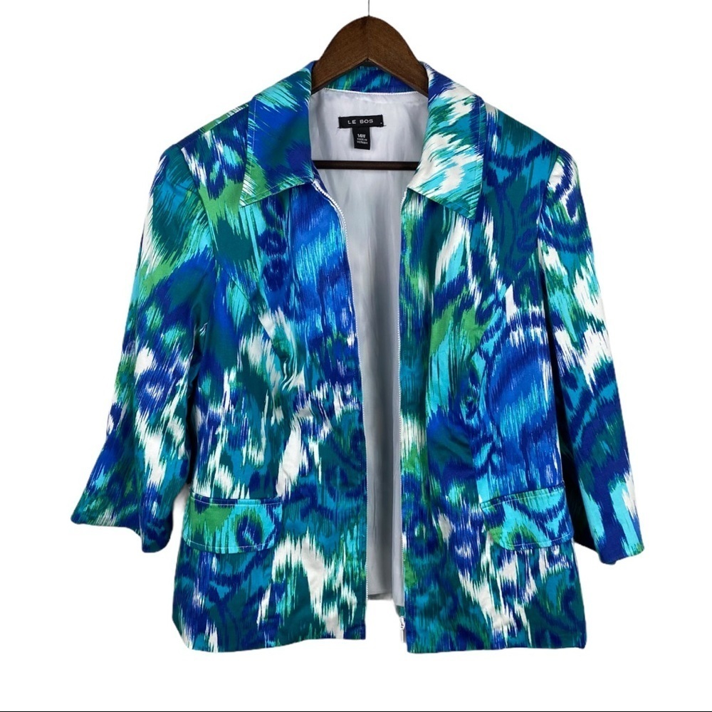 Le Bos Colorful Zip Up Jacket